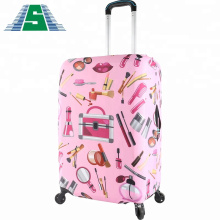 Unique design washable custom luggage cover suitcase